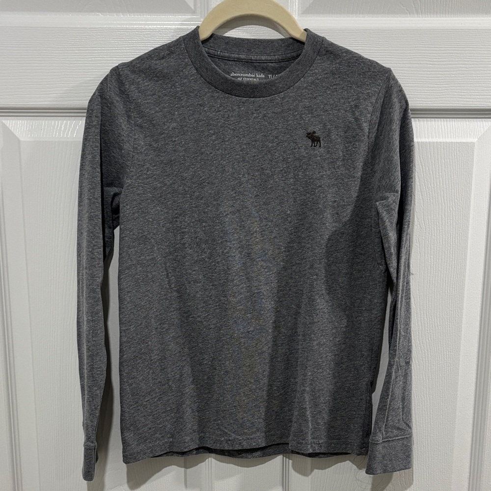 Abercrombie Kids Dark Gray Short Sleeve Tee